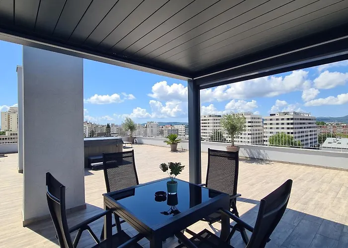 Zadar Sunset Penthouse With Spectacular View And Jacuzzi
