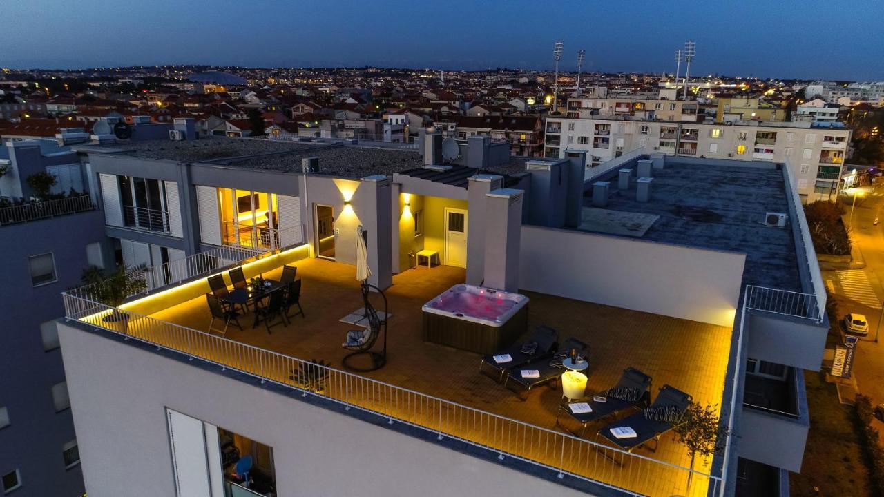 Apartmán Sunset Penthouse With Spectacular View And Jacuzzi Zadar
