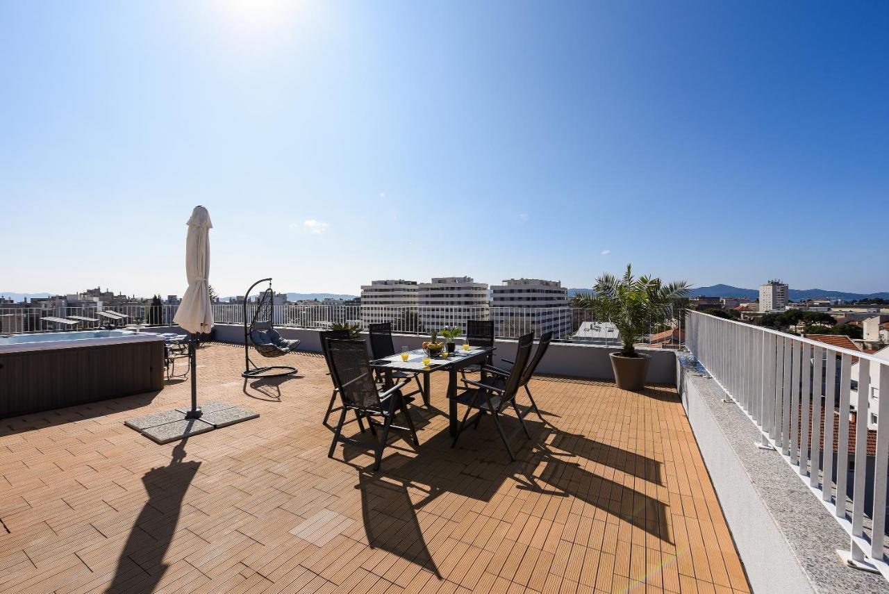 Sunset Penthouse With Spectacular View And Jacuzzi Apartmán